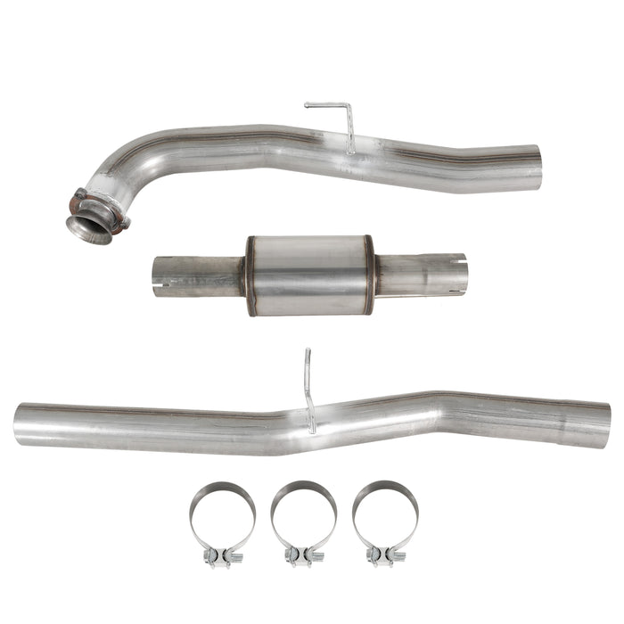 Seguler 2015.5-2016 Chevy / GMC Duramax 4" Diesel LML DPF & CAT Delete Pipe(w/Muffler)