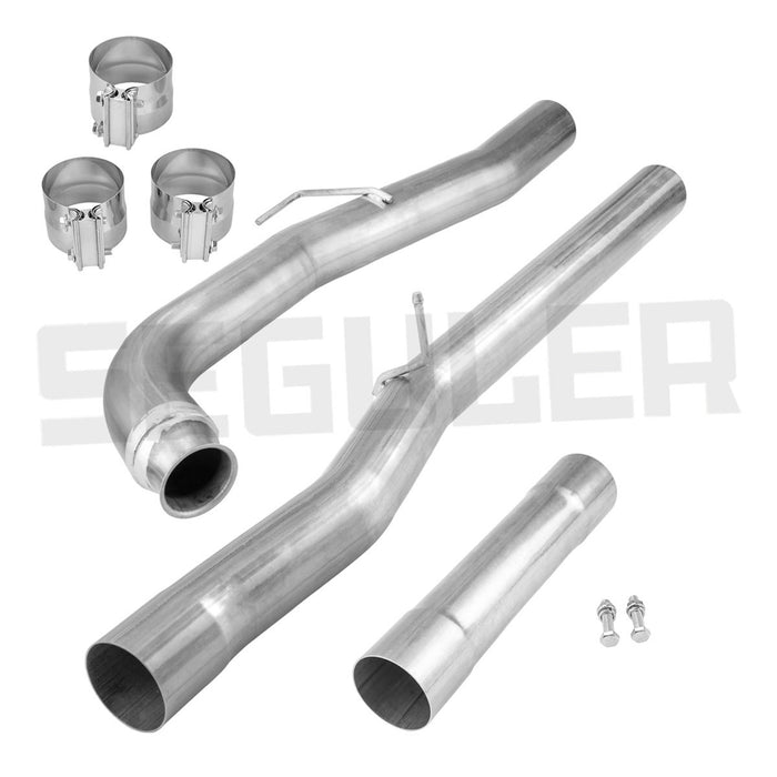 Seguler 2011-2015  Chevy/GMC Duramax 4" Diesel LML DPF & CAT Delete Pipe (No muffler)