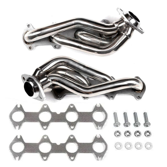 Seguler 2004-2010 5.4L Ford F150 V8 Stainless Exhaust Manifold Shorty Headers Performance Generic