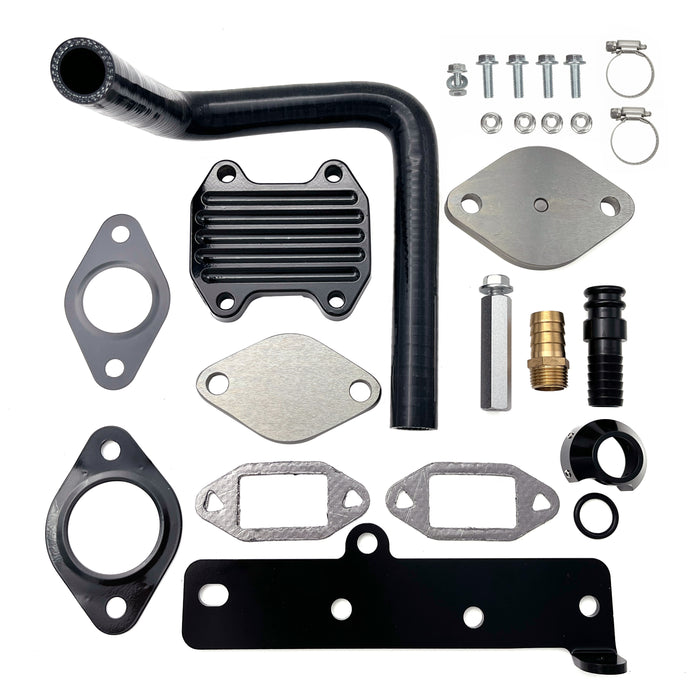 For 2013-2018 6.7L Dodge Ram Cummins Diesel EGR Plate Cooler & Throttle Valve Delete Kit