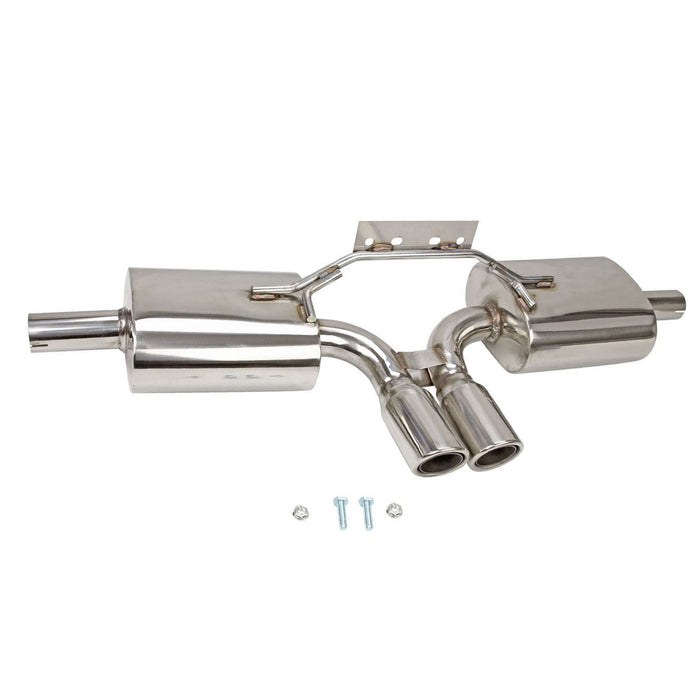 Seguler 1996-2004 Porsche BOXSTER/S 986 M96 Stainless Catback Exhaust Header 3" Dual Exhaust Tip Muffler Fit