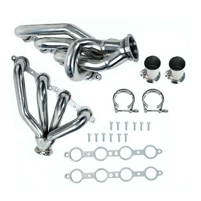 Seguler 1982-2004 4.8L 5.3L 5.7L 6.0L 6.2L Chevrolet Chevy GMC LS Swap S10 LS1 LS2 LS3 LS6 Engines Exhaust Header