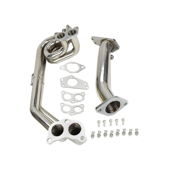 Seguler 2008-2017 2.0L 2.5L Subaru Impreza WRX/STi GE/GH/GR/GV/EJ20/ EJ25 H4 Exhaust Header Fit