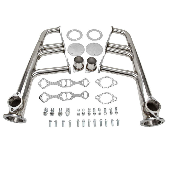 Seguler Chevy Lake Style SBC 265-400 V8 Exhaust Manifold Headers Small Block