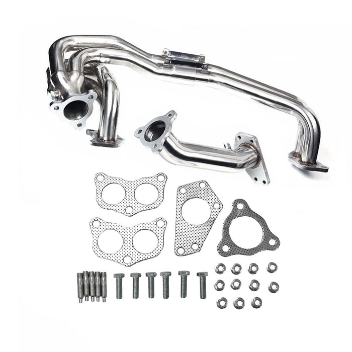 Seguler 2002-2006 2.0L 2.5L Subaru Impreza WRX/STi Sedan/Wagon 4-Door Exhaust Header Up Pipe All in One Kit