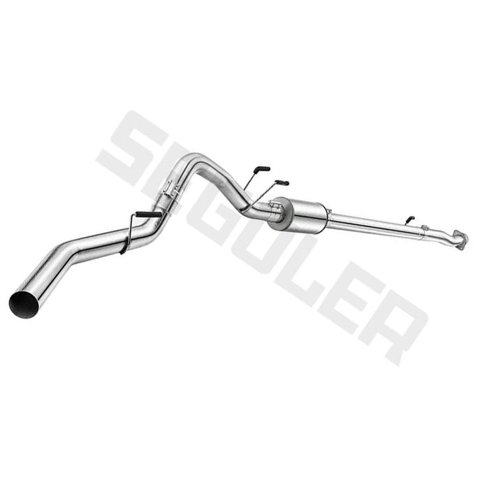 Seguler 2011-2022 6.7L Ford 4″ Powerstroke Down-pipe Back DPF Delete Race Pipe(With Muffler)