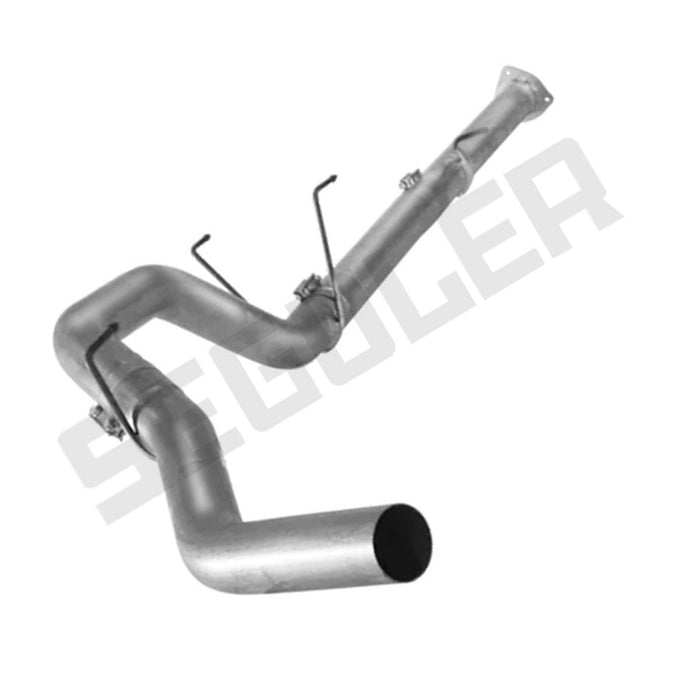 Seguler 2013-2018 6.7L Dodge Ram Cummins 4“ Downpipe back Exhaust  DPF Delete pipe (No Muffler)