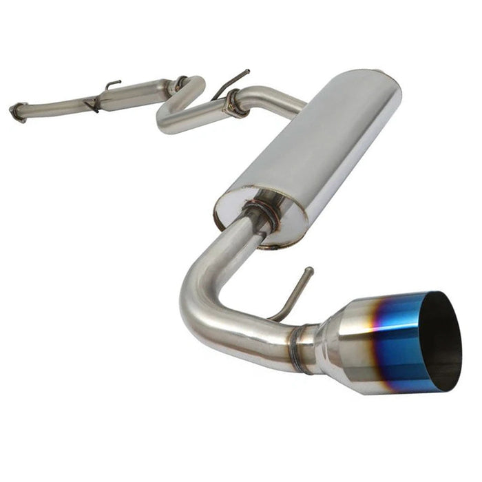 Seguler 1990-1991 1.5L Honda CRX  4.5" Rolled/Burnt Muffler Tip Racing Catback Exhaust System