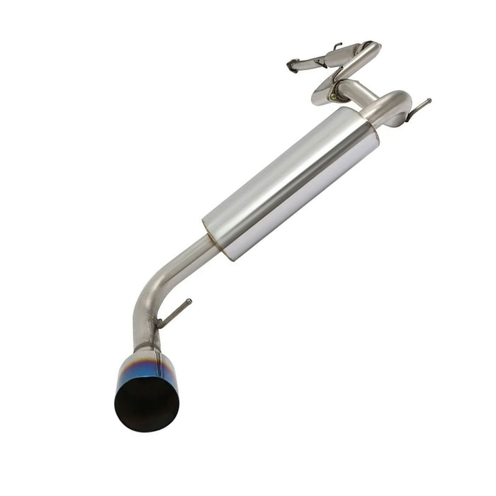 Seguler 1990-1991 1.5L Honda CRX  4.5" Rolled/Burnt Muffler Tip Racing Catback Exhaust System