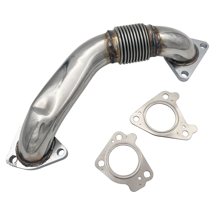 Seguler 2001-2016 6.6L Chevrolet Chevy GMC Duramax LB7 LLY LBZ LMM LML Exhaust Up-Pipe(Passenger Side)