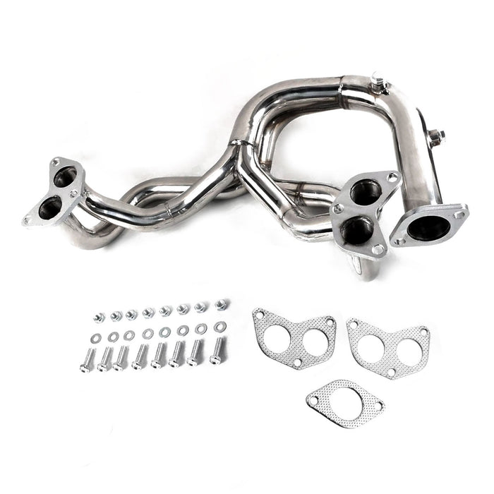 Seguler 4-2-1 Stainless Steel Exhaust Header for 2013-2016 Scion FRS/2017-2020 Toyota 86/2013-2020 Subaru BRZ