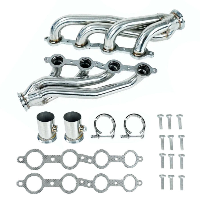 Seguler 1960-1986 4.8L 5.3L 5.7L 6.0L 6.2L Chevy C-10 LS GMC LS1 LS2 LS3 LS6 LS9 V8 Exhaust Header