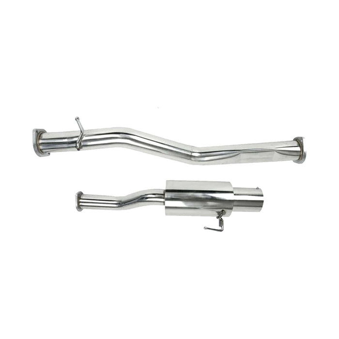 Seguler 2003-2008 Nissan 350Z Infiniti G35 4.5 inch Single Tip 3 inch Pipe Catback Exhaust