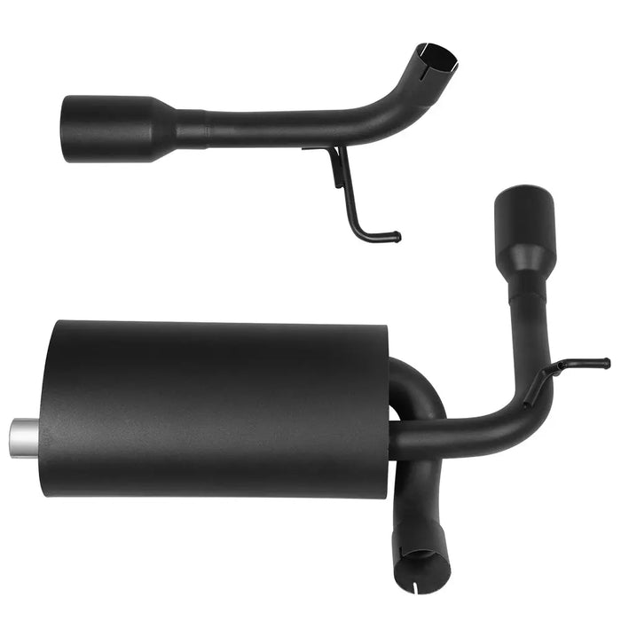 Seguler 2007-2023 2.0L 3.6L Jeep Wrangler JL Axle-Back Exhaust Catback Exhaust Dual Outlet 2WD 4WD