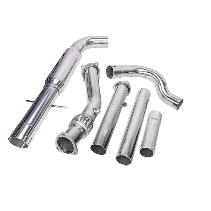 Seguler 2000-2005 Volkswagen Golf & 1999-2005 MK4 Jetta 1.8L Turbo Racing 3" Muffler Tip & Pipe Catback Exhaust System