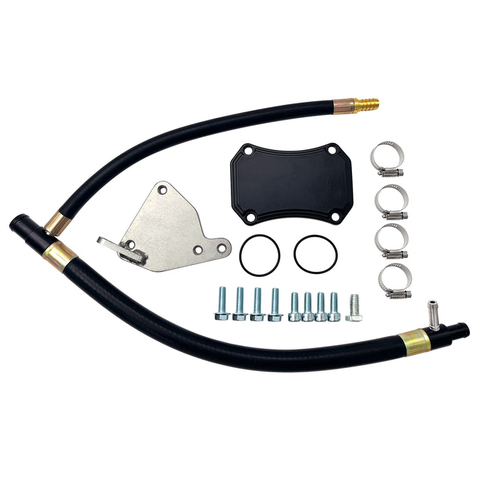 Seguler 2011-2015 6.6L GMC Chevy Duramax Diesel LML 4" DPF & CAT Delete Pipe & EGR Valve Cooler Delete Kit