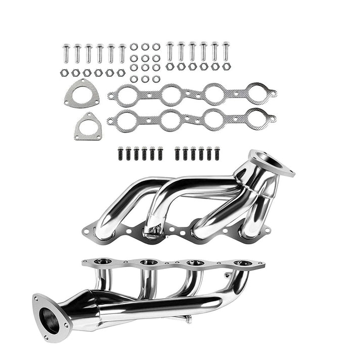 Seguler 2001-2003 6.0L Chevy Silverado 1500 HD,2001-2003 GMC Sierra 1500 Escalade ESV Header