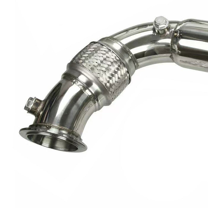 Seguler 2008-2014 BMW X6/X5 550I 650I 750I B7 N63B44 4.4L V8 Twin Turbo Catless Downpipe Exhaust