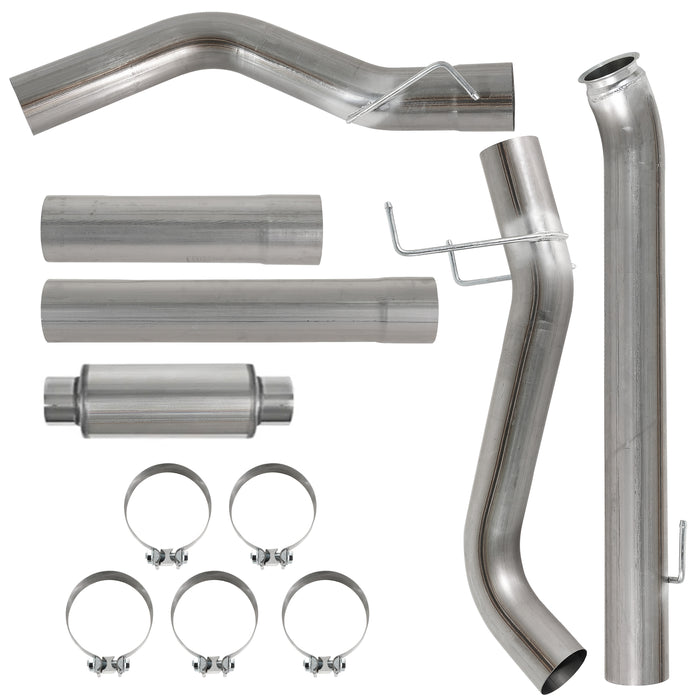 Seguler 4"/5" DPF Delete Dp-Back pipe & EGR Delete Kit for 2019-2022 6.7L Ram