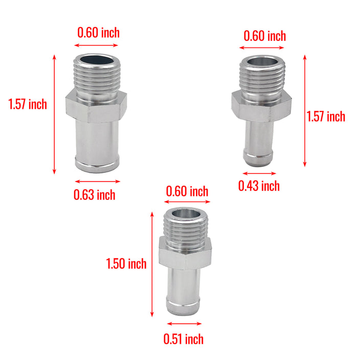 Seguler Oil Catch Reservoir Breather Can Tank and Filter Cylinder Aluminum Universal