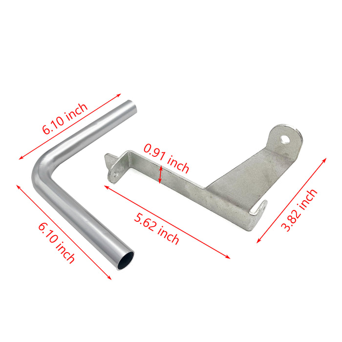 Seguler 4" Exhaust DPF Race Pipe & Diesel EGR Delete Kit for 2007-2009 6.7L Dodge Ram Cummins