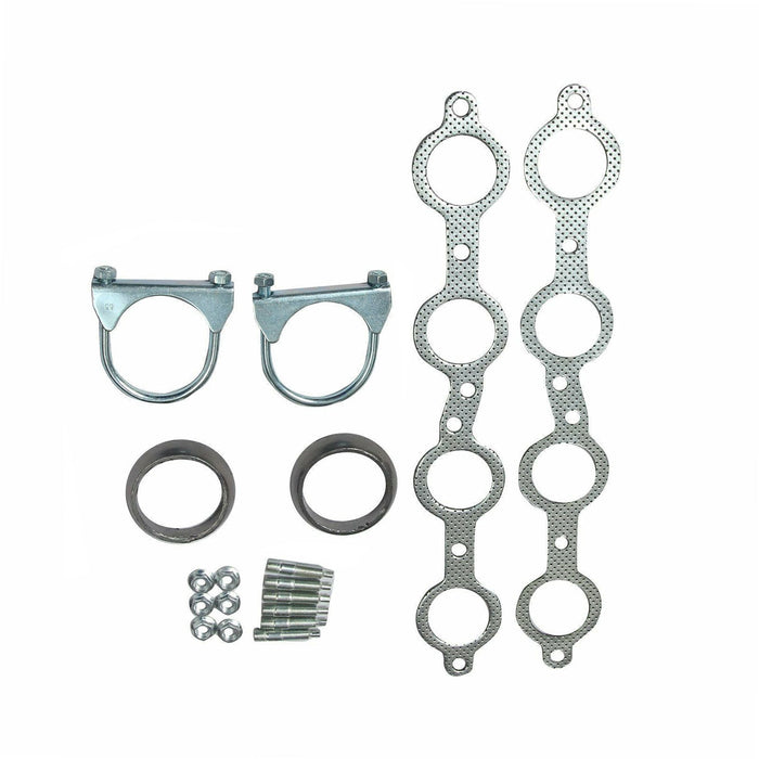 Seguler 1999-2005 Chevy GMT800 V8 Engine Truck Stainless Steel Manifold Headers Y-Pipe Gasket