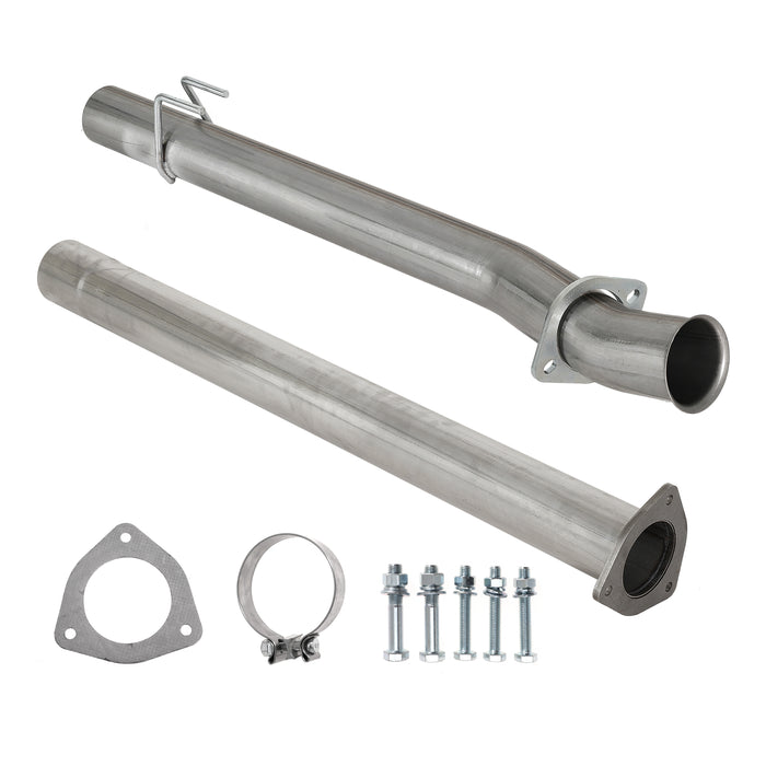 Seguler 2011-2023 6.7L Ford Powerstroke 4" Cat & DPF Delete Pipe