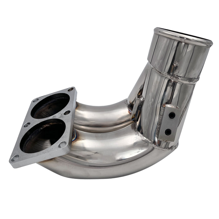 For 2007-2018 6.7L Dodge RAM 2500 3500 Cummins Diesel 3.5inch High Flow Intake Manifold Elbow Tube Horn