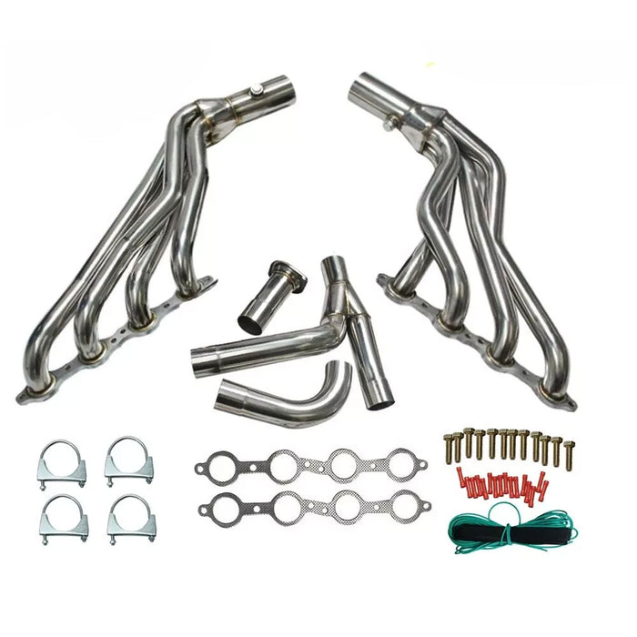 Seguler 1999-2006 4.8L 5.3L 6.0L Chevy/GMC GMT800 Silverado/Sierra/Avalanche 1500 Y-Pipe 2WD Exhaust Header