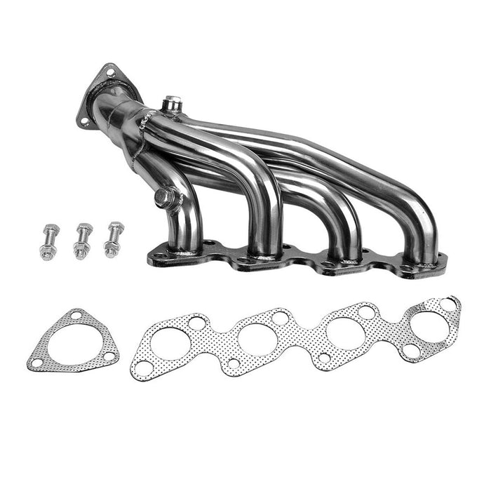 Seguler 1995-1998 2.4L Nissan 240SX S14 SILVIA KA24 4CYL Stainless Steel Header Manifold Exhaust Generic