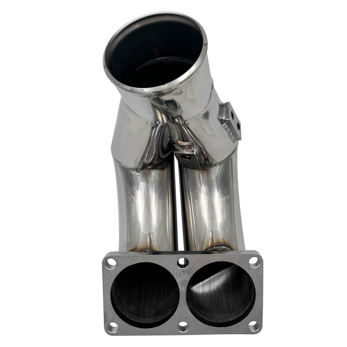 For 2007-2018 6.7L Dodge RAM 2500 3500 Cummins Diesel 3.5inch High Flow Intake Manifold Elbow Tube Horn