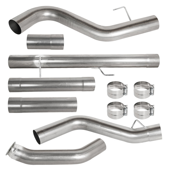 Seguler 5″ Turbo Back DPF Delete Pipe/CCV/EGR Cooler Throttle Delete Kit for 2013-2018 6.7L Ram Cummins