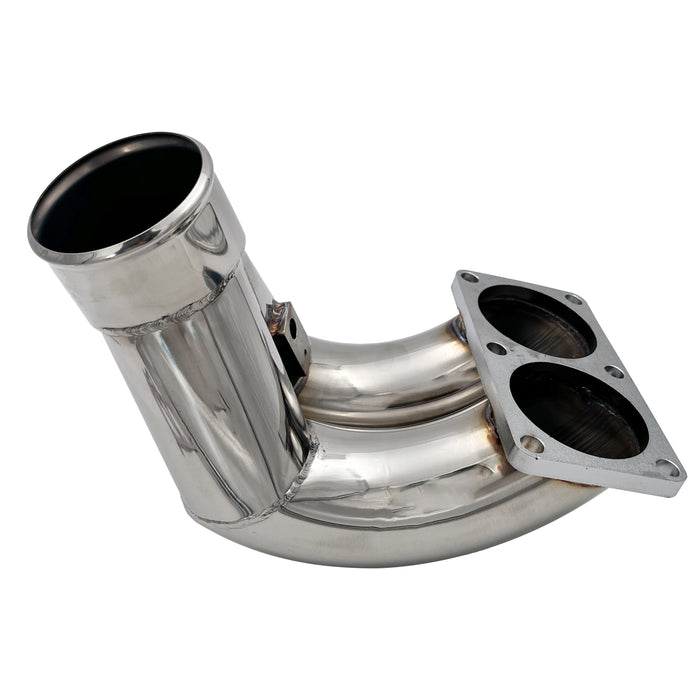 For 2007-2018 6.7L Dodge RAM 2500 3500 Cummins Diesel 3.5inch High Flow Intake Manifold Elbow Tube Horn