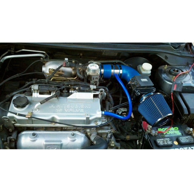 Seguler 2002-2007 2.0L Mitsubishi Lancer L4 Air Intake Kit System + Bcp Rw Blue Filter