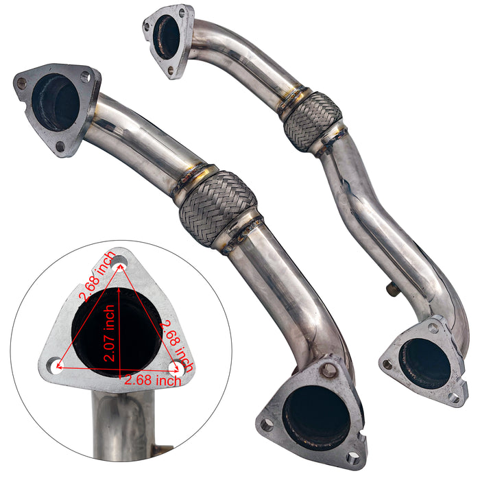 5" DPF/DEF/EGR Delete for 2008-2010 6.4L Ford Powerstroke All-in-One Kit