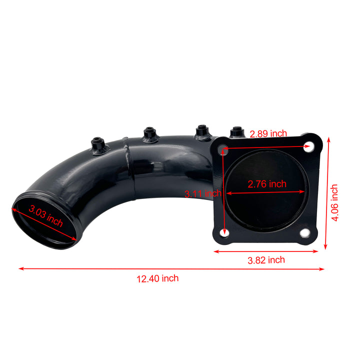 For 1998-2002 5.9L Dodge Ram Cummins High-Flow Intake Elbow Tube