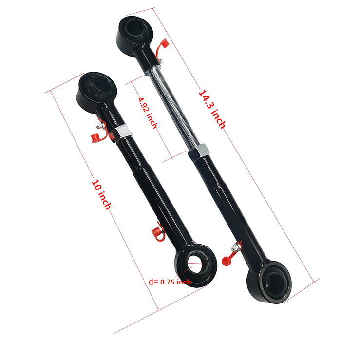 for 1998-2006 Wrangler TJ Adjustable Front Swaybar Quicker Disconnect with 2.5" - 6" Lifts
