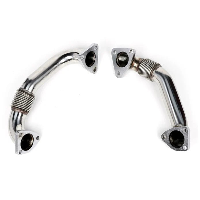 Seguler Up-Pipe & 3" Downpipe Exhaust & CCV Reroute Kit for 2004.5-2010 6.6L Duramax