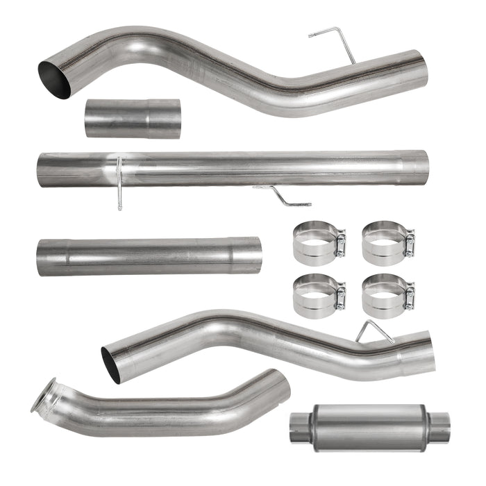 Seguler2013-2018 6.7L Dodge Ram Cummins Diesel 5″ Turbo Back Exhaust DPF Delete Pipe (With Muffler )