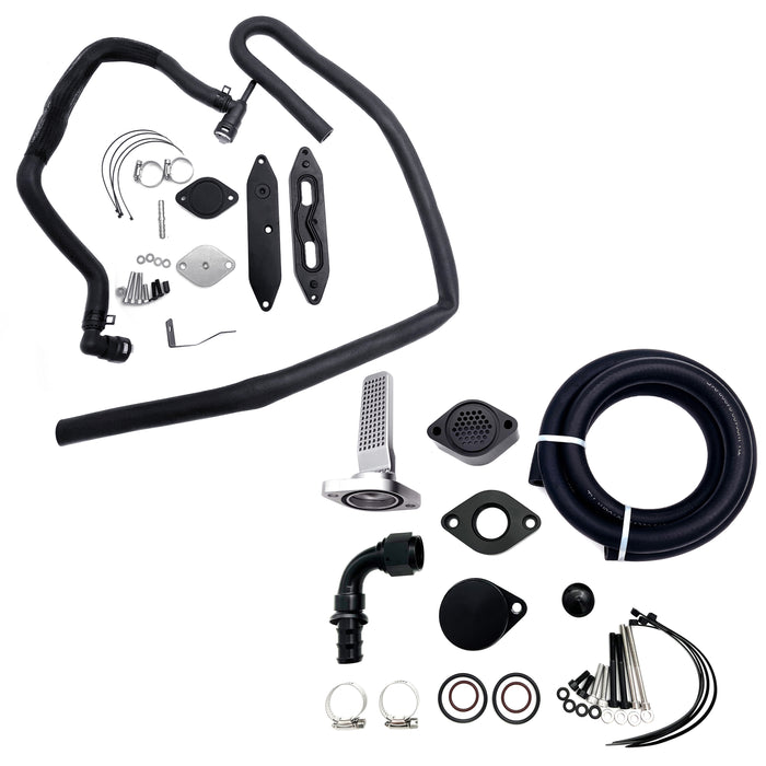 4" DPF/DEF/EGR/CCV Delete All-in-One Kit for 2011-2019 6.7L Ford Powerstroke