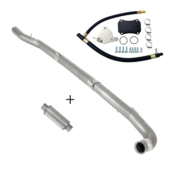 Seguler 4"/5" DP-Back DPF/EGR Delete kit for 2011-2016 6.6L Duramax LML