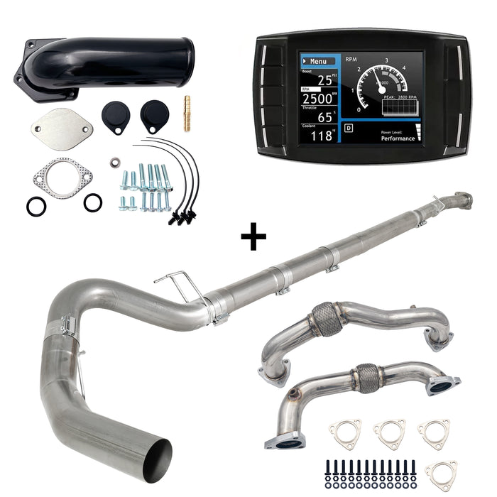 5" DPF/DEF/EGR Delete All-in-One Kit for 2008-2010 6.4L Ford Powerstroke