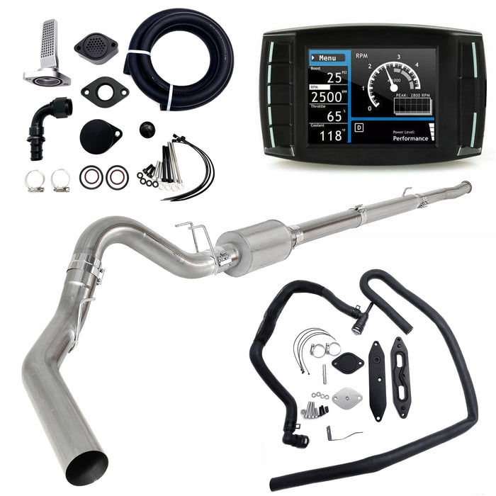 2011-2019 6.7L Ford Powerstroke 5" DPF/EGR/DEF/CCV DeleteAll-in-One Kit