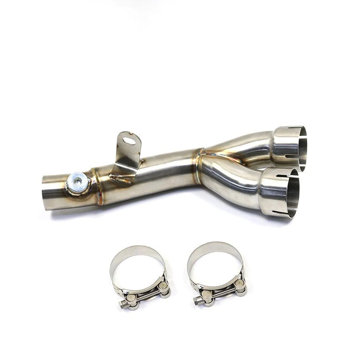 Seguler 2006-2019 Yamaha YZF-R6 R600 Downpipe Exhaust Y Middle Pipe Exhaust